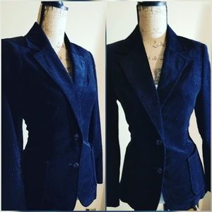 Black Velvet Blazer
